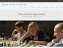 Tablet Screenshot of chessmindsinmotion.com